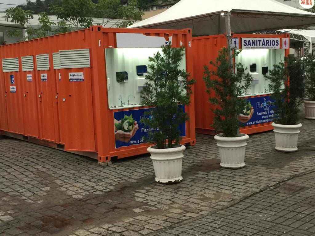 Banheiros em Container para Eventos - Mictórios