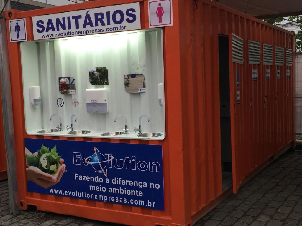 Banheiros em Container para Eventos - Mictórios